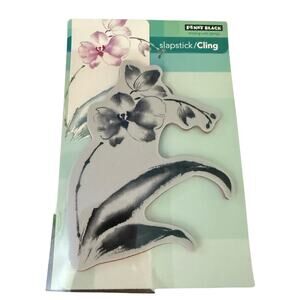 Penny Black Gentle Whisper Flower Large Cling Stamp